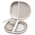 LTGEM Hard Carrying Case for Sony WH-CH520 & WH-CH510 Headphones – Beige