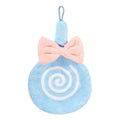 sourcing map Cute Hand Towels, Soft Coral Hanging Hand Towel with Hanging Loop, Lollipop Pattern, Highly Absorbent - image 1