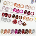 Cat Eye Gel Nail Polish Set – 10 Colors Holographic Magnetic Kit