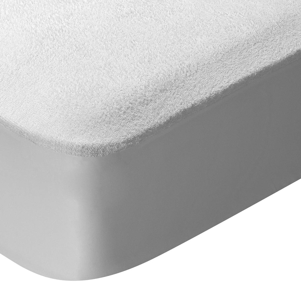 Pikolin Home PP05 Waterproof and Breathable Terry Mattress Protector 100% Cotton, white, 90 x 190/200 cm