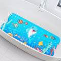 WELTRXE Baby Bath Mat – Non-Slip Anti-Mould 100x40cm Extra Long Mat