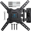 PERLESMITH TV Wall Mount Bracket | Full Motion Swivel & Tilt for 26-60"