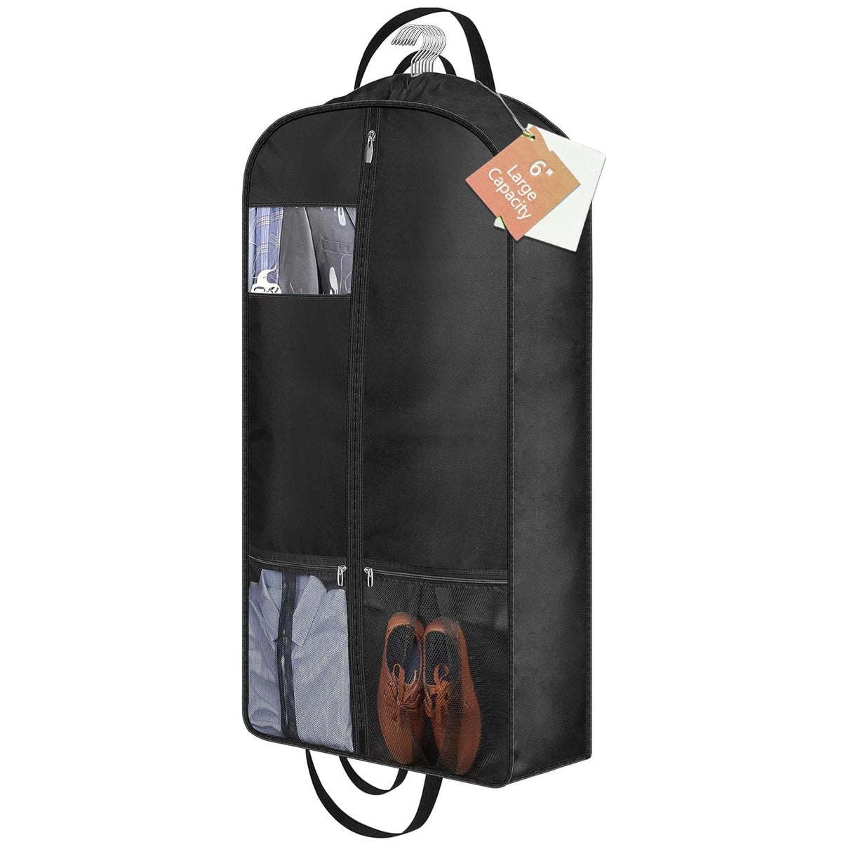 ChioSun 42" Long Suit Bag, Waterproof Heavy Duty Garment Bags,Side width 6" - image 1
