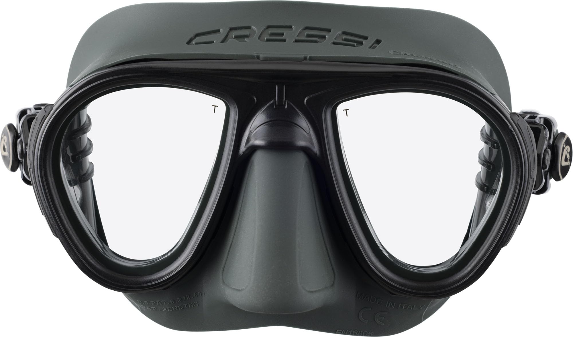 Cressi Calibro Low Volume Diving Mask – Anti-Fog Freediving Gear