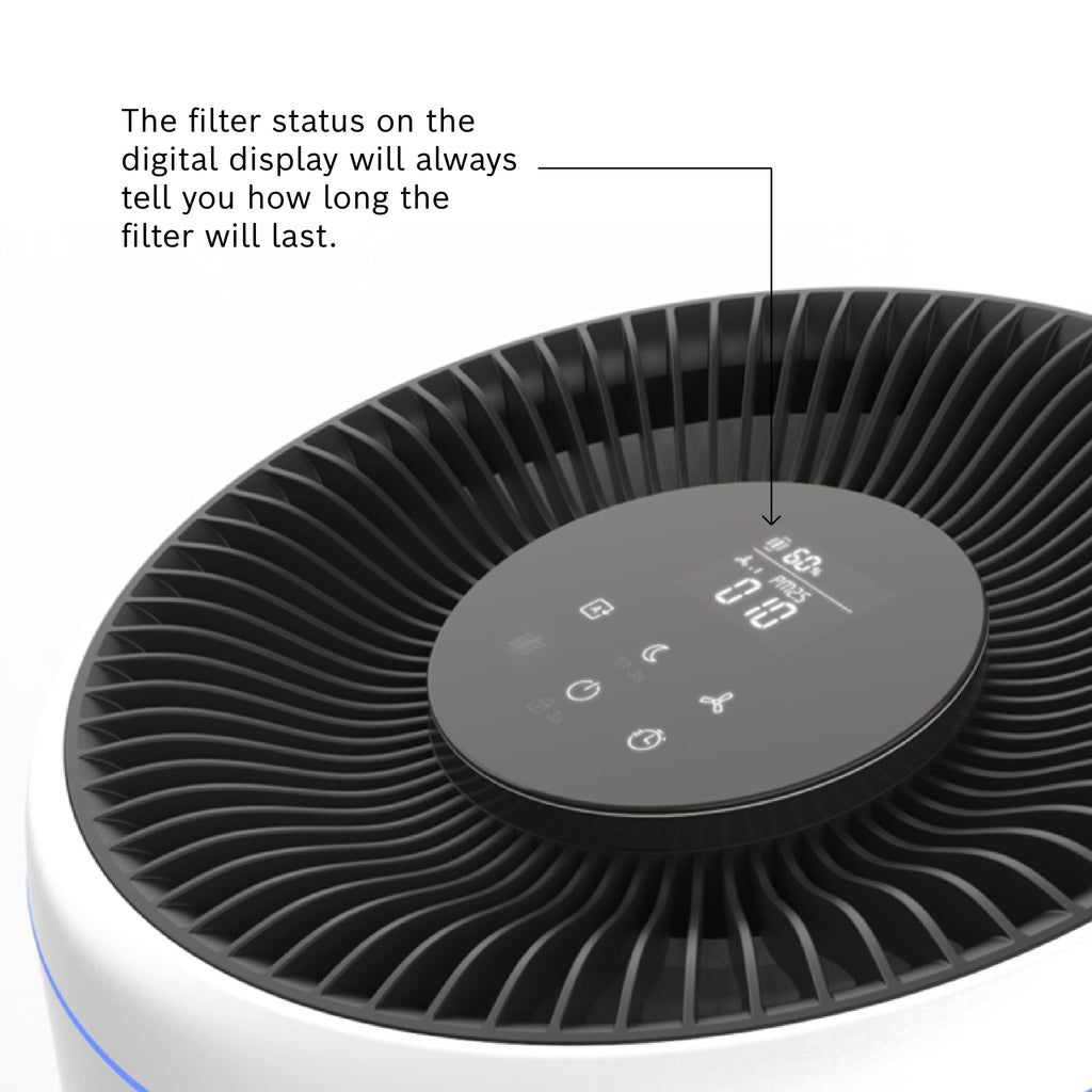 Bosch Air 2000 3-in-1 Replacement Filter | HEPA & Activated Carbon