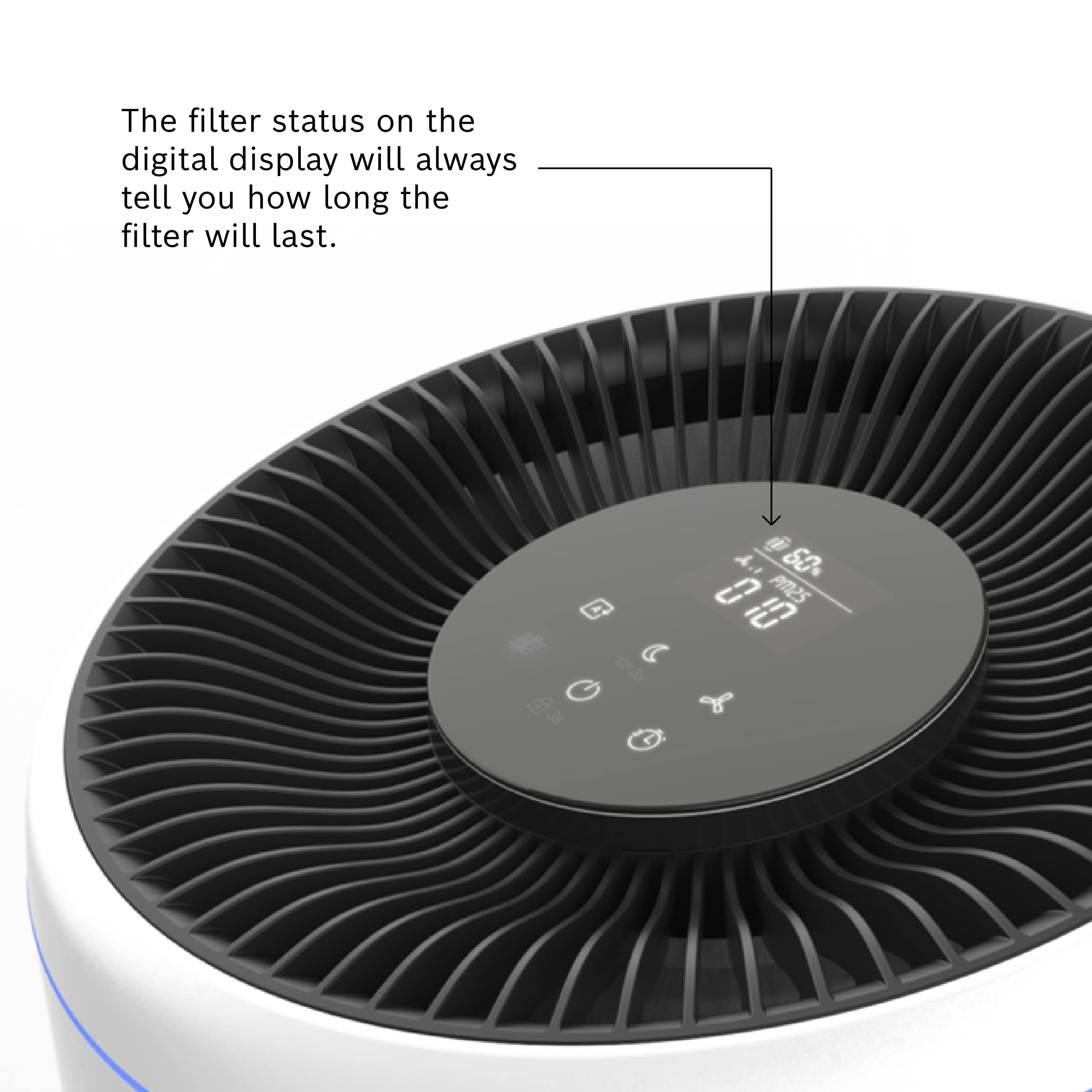 Bosch Air 2000 3-in-1 Replacement Filter | HEPA & Activated Carbon