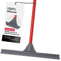 Tyroler Heavy Duty Floor Squeegee - 45cm Silicone Head & 140cm Handle