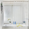 Minicoco Clear Shower Curtain | Waterproof Anti-Mold EVA – 180x180cm