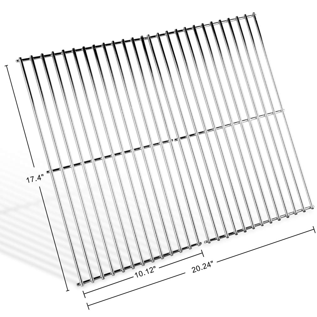 Onlyfire Stainless Steel Grill Grates for Weber Spirit II 200 Series