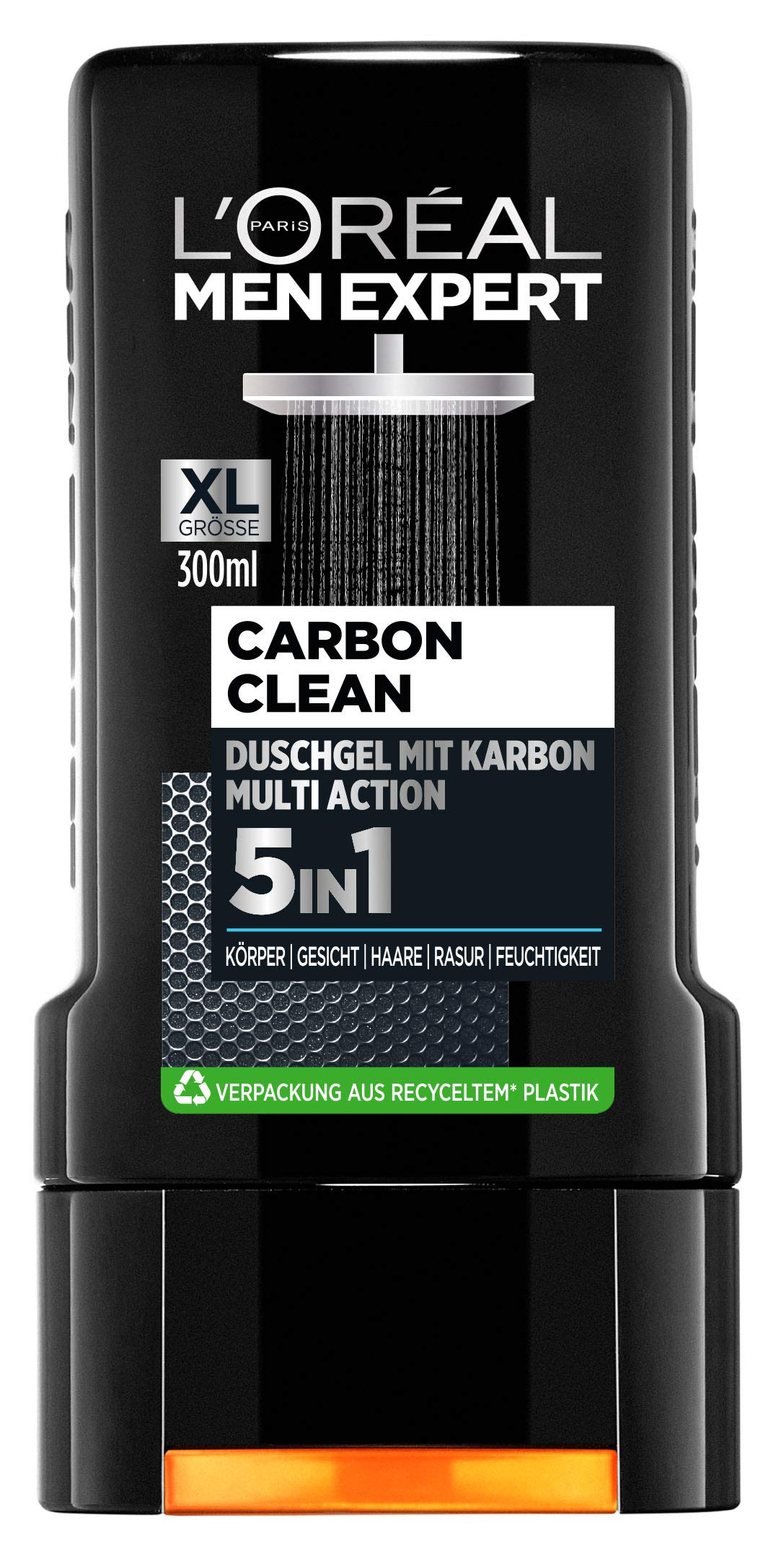 L'Oréal Men Expert Carbon Clean 5-in-1 Shower Gel for Men | 300ml