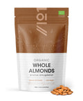 Alpha01 Organic Raw Whole Almonds – 1kg Pure Spanish Vegan Nuts