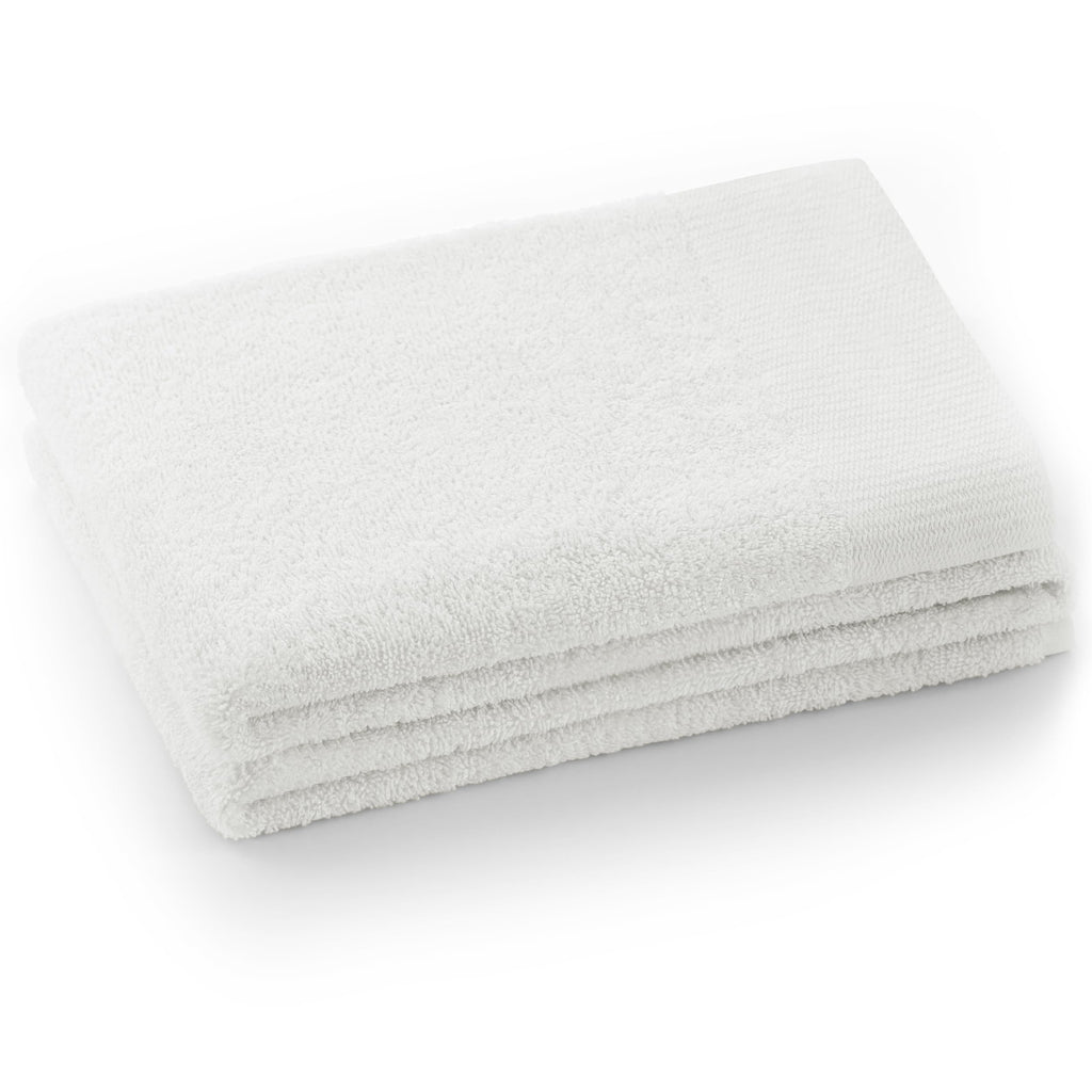 AmeliaHome Amari Towel White 50 x 100 cm 100% Cotton Quality Absorbent
