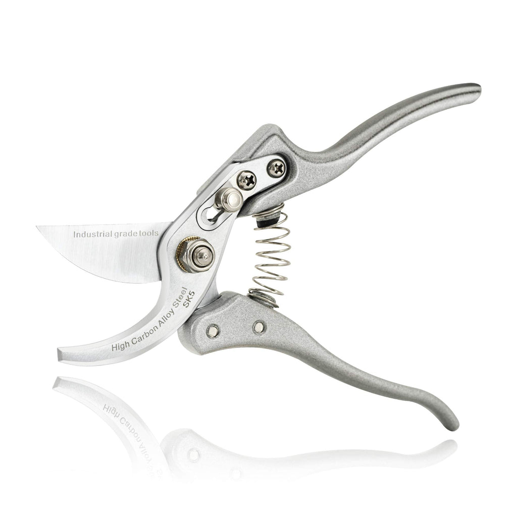 TONMA 8 Inch Japanese SK5 Steel Bypass Pruning Shears Garden Secateurs