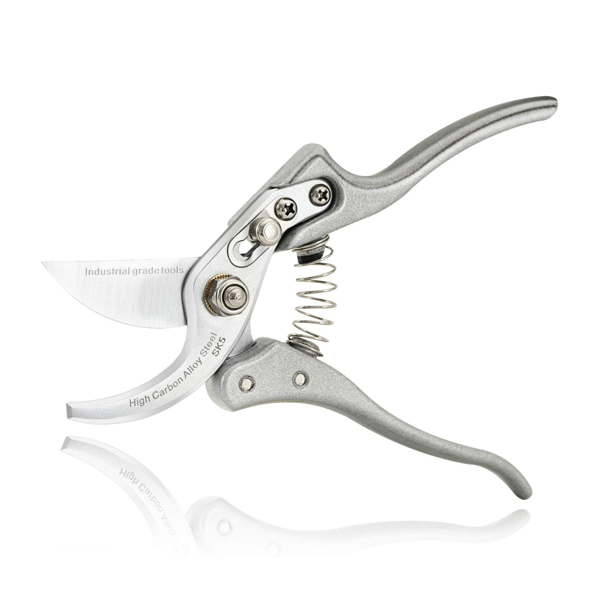 TONMA 8 Inch Japanese SK5 Steel Bypass Pruning Shears Garden Secateurs