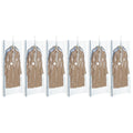 TAILI Hanging Vacuum Storage Bags for Clothes - 6 Pack Space Saver Bags
