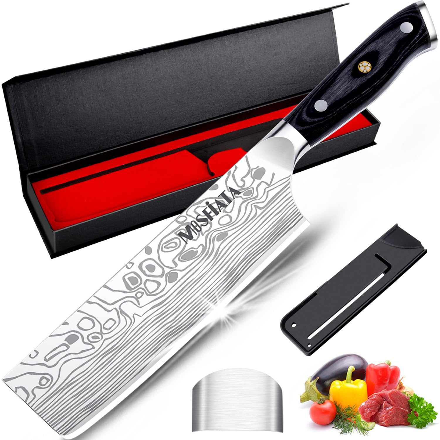 MOSFiATA 7" Chef Knife | High Carbon German Stainless Steel Knife
