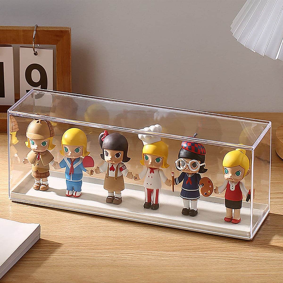 Clear Display Case for Figures，Acrylic Display Case for Doll Toy Collectibles, Action Figures - image 4