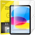 JETech iPad 11th/10th Gen Screen Protector - 9H Tempered Glass, 3-Pack