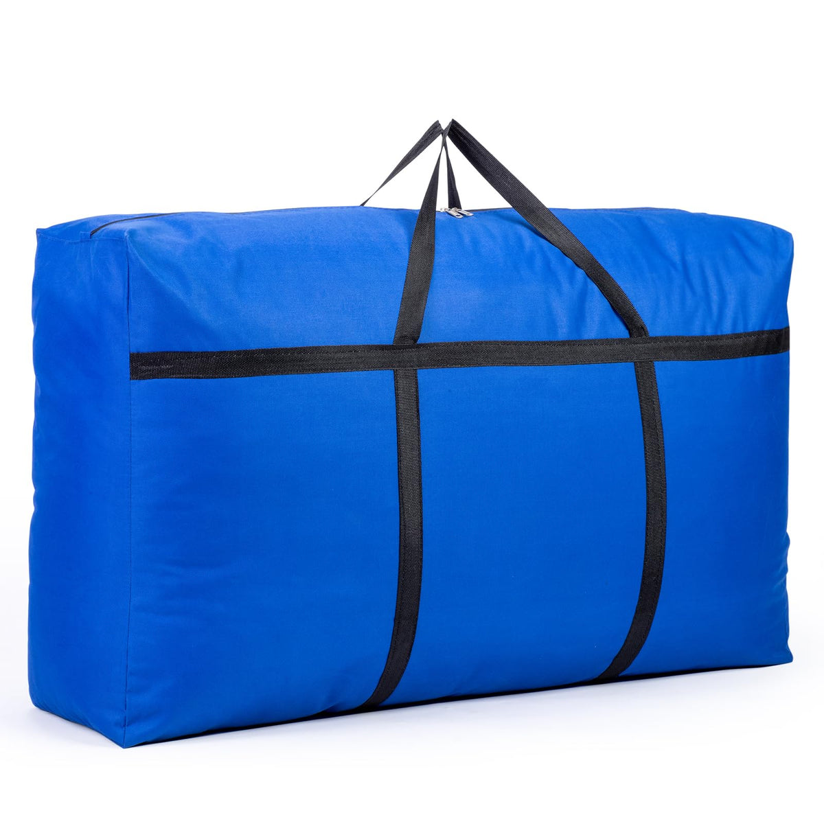 YiMiLiu 180L Extra Large Storage Bag Waterproof Luggage Bag Heavy Duty Moving Bag blue