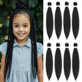 12" Pre-Stretched Braiding Hair | 8 Packs Yaki Synthetic