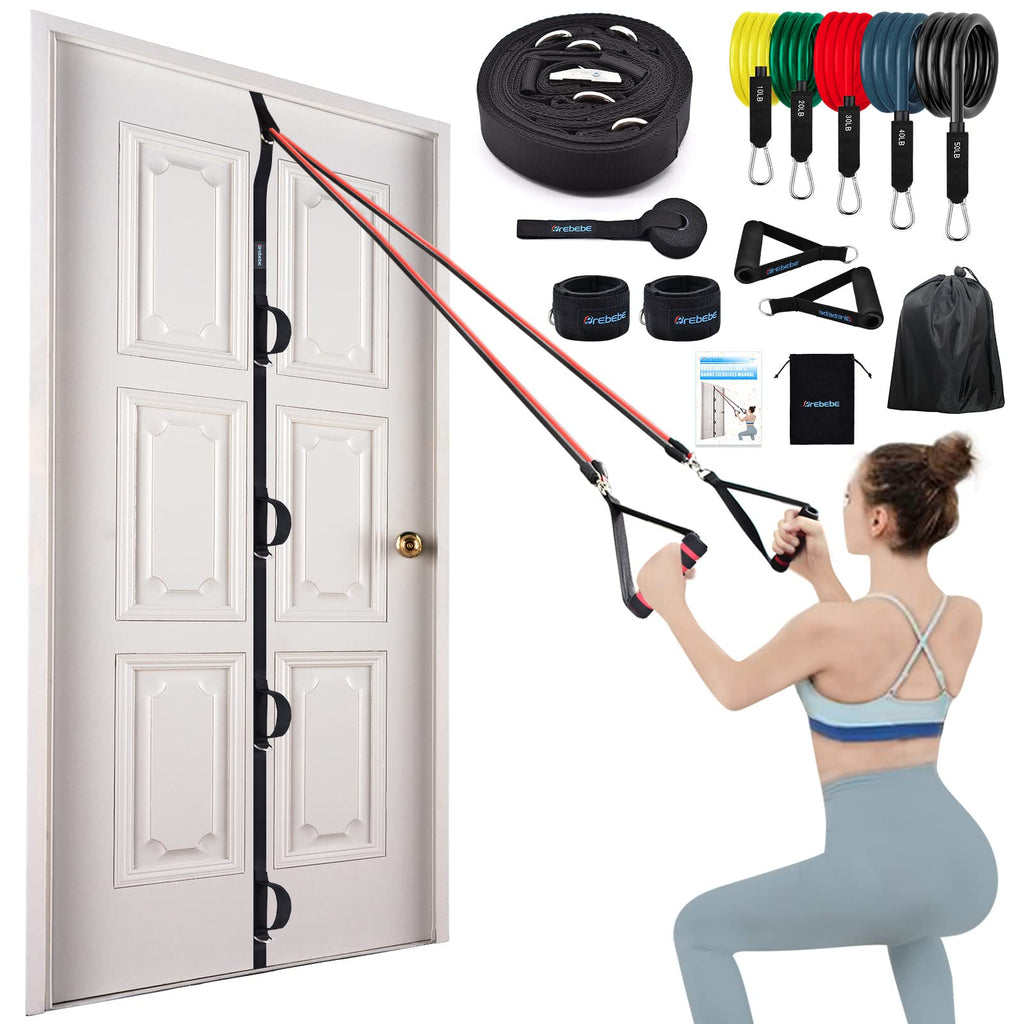 Brebebe Door Anchor Strap | 5-Point Multi-Anchor Home Gym Fitness Attachment