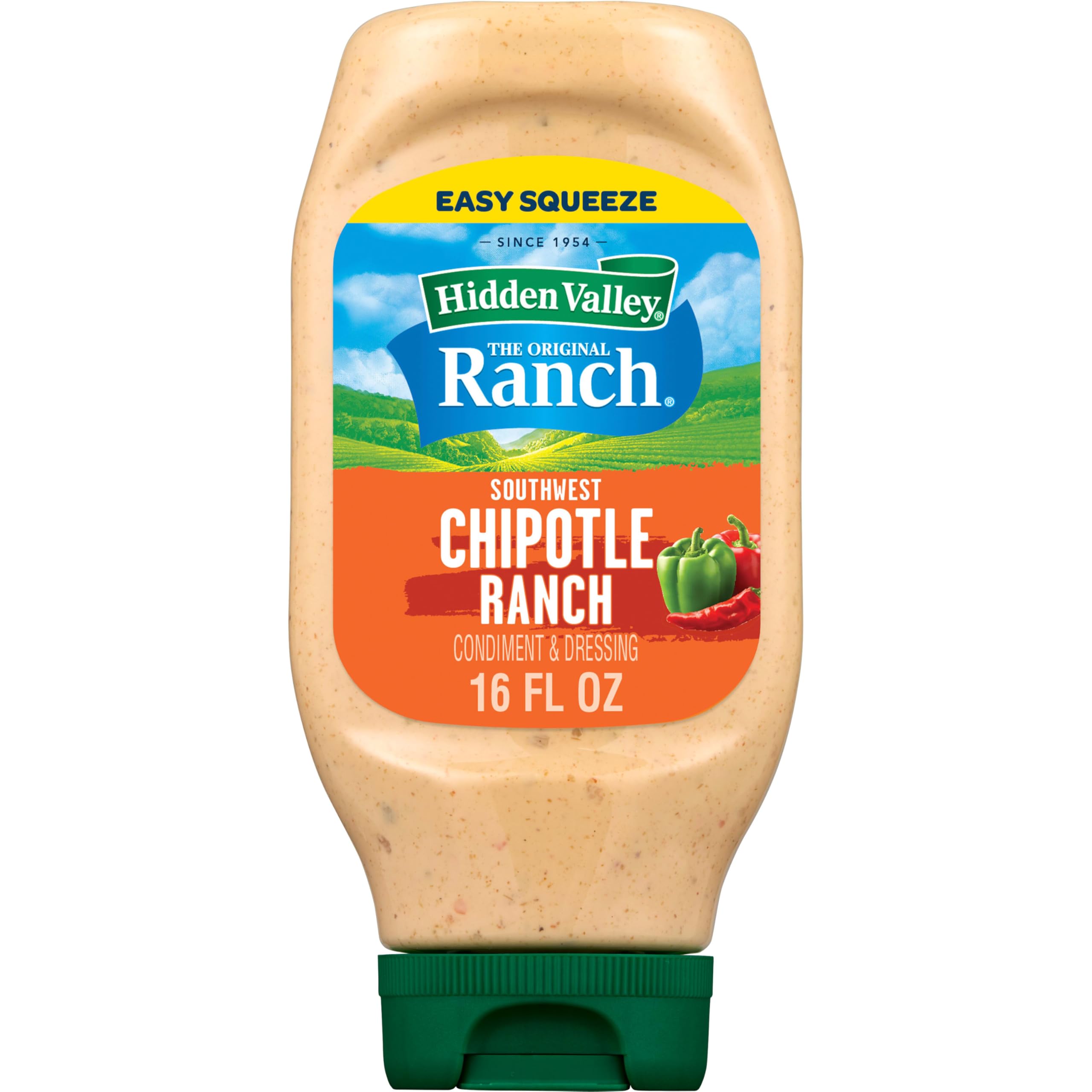 Hidden Valley Southwest Chipotle Ranch Dressing - Creamy Dip, 473 ml