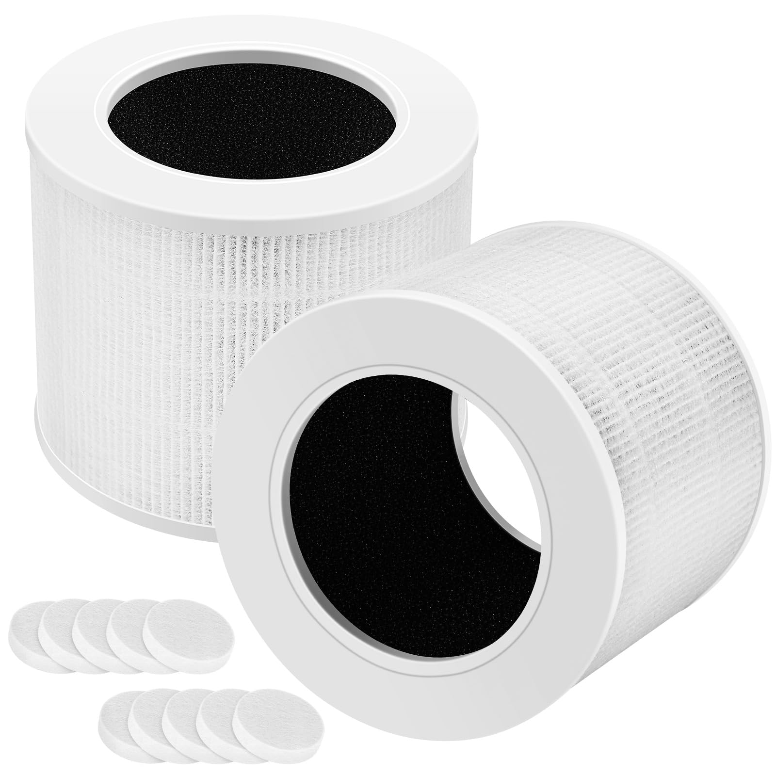 Jolof Store HEPA Replacement Filters for LEVOIT Core Mini, 2 Pack