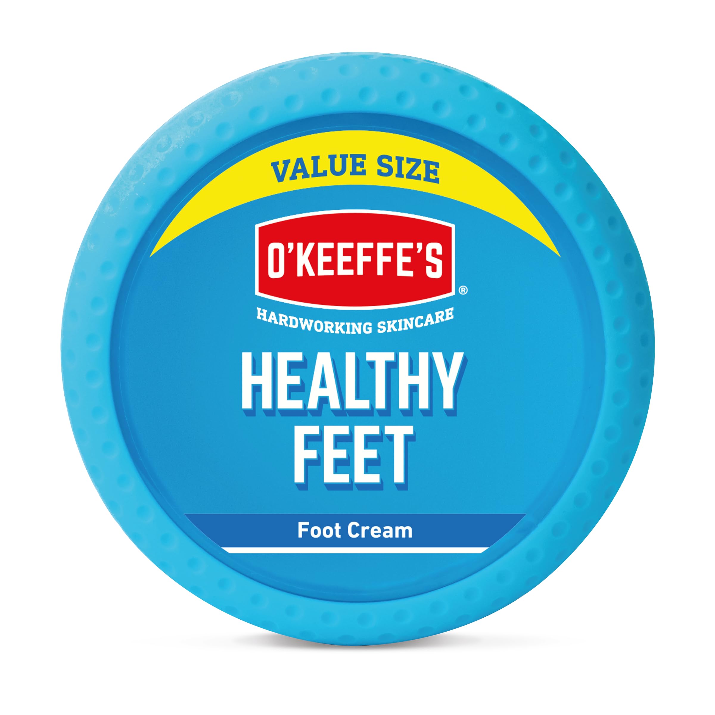 O'Keeffe's Healthy Feet Foot Cream for Dry Cracked Feet, 180g Jar