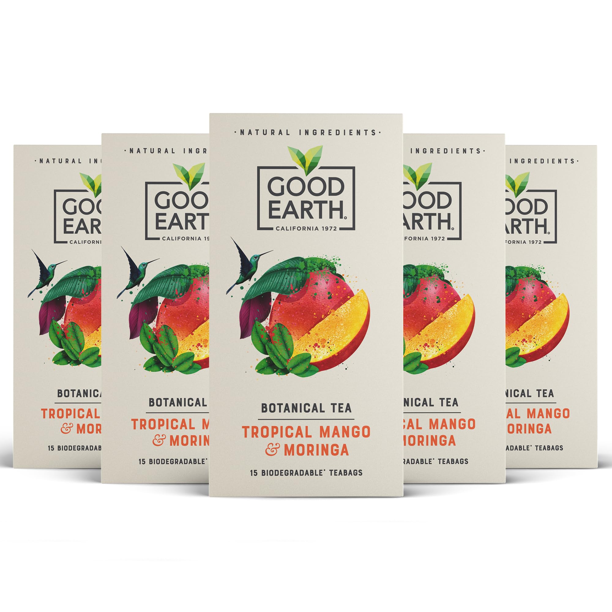 Good Earth Chamomile & Grapefruit Herbal Tea - Caffeine-Free (75 Bags)