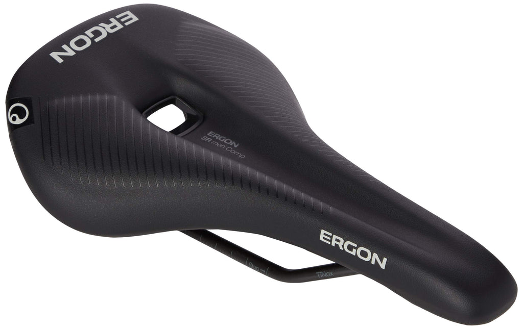 Ergon SR Road Comp Men's Road Bike Saddle – Black, M/L Size