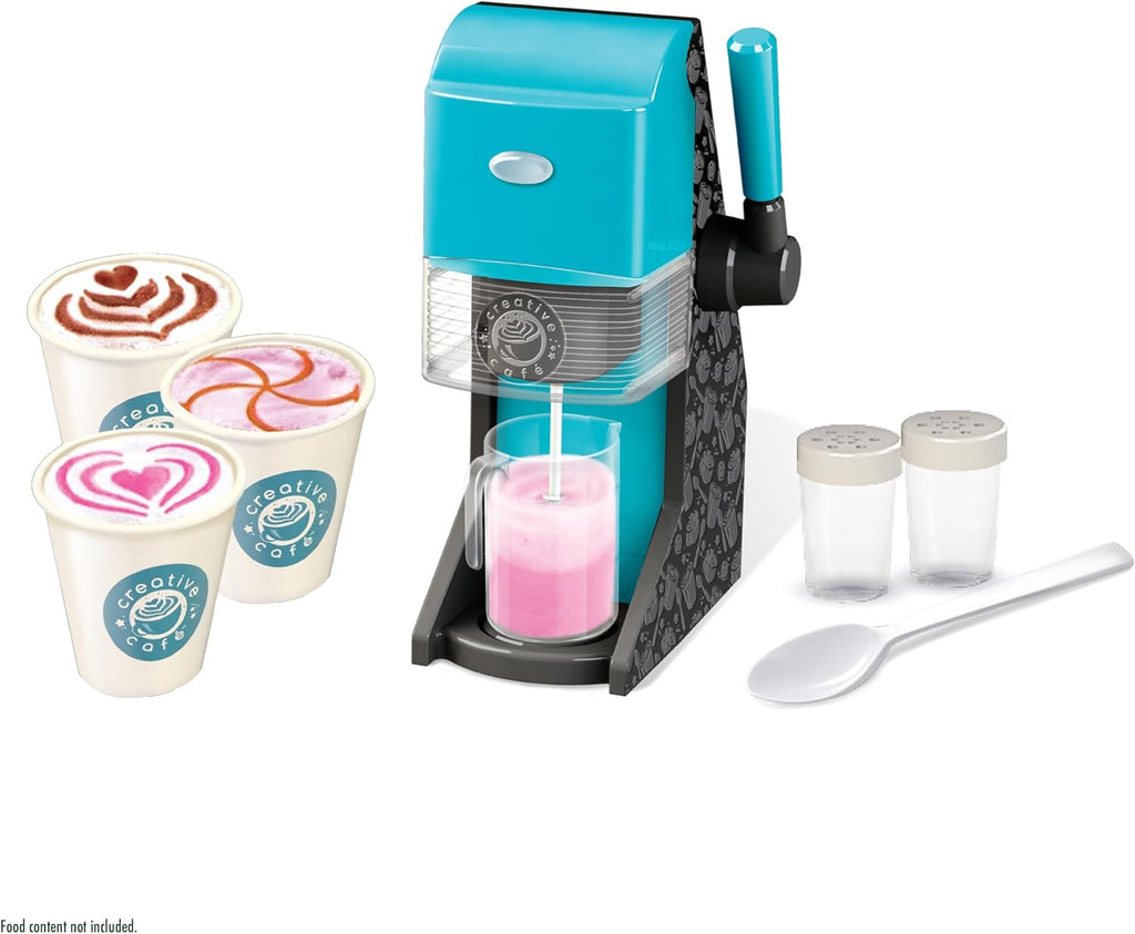 Cra-Z-Art Creative Café Barista Bar – Kids Pretend Play Milk Frother Toy