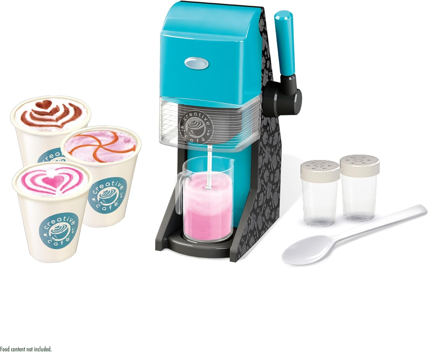 Cra-Z-Art Creative Café Barista Bar – Kids Pretend Play Milk Frother Toy