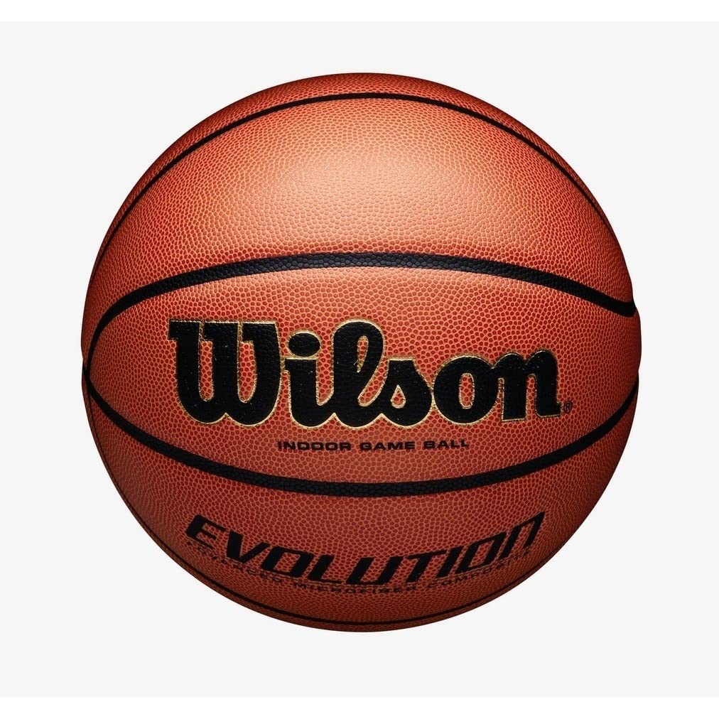Wilson Evolution Basketball – Official Indoor Game Ball for Pro Play