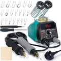 YIHUA 939D-VI Dual Pen Wood Burning Kit with 20 Nibs & Digital Display