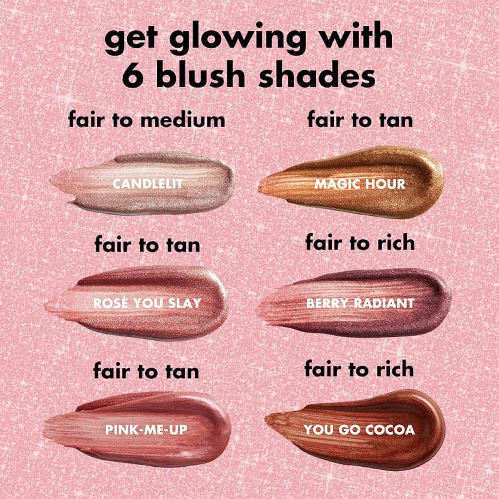 e.l.f. Halo Glow Liquid Blush Wand with Squalane - Candlelit