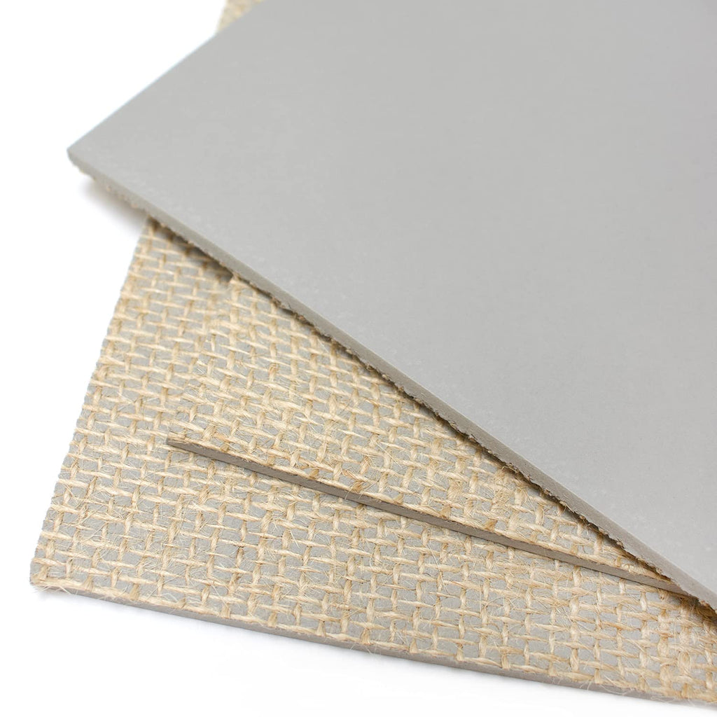 Artway Traditional Grey Lino Sheets for Printmaking - A2 Pack of 3