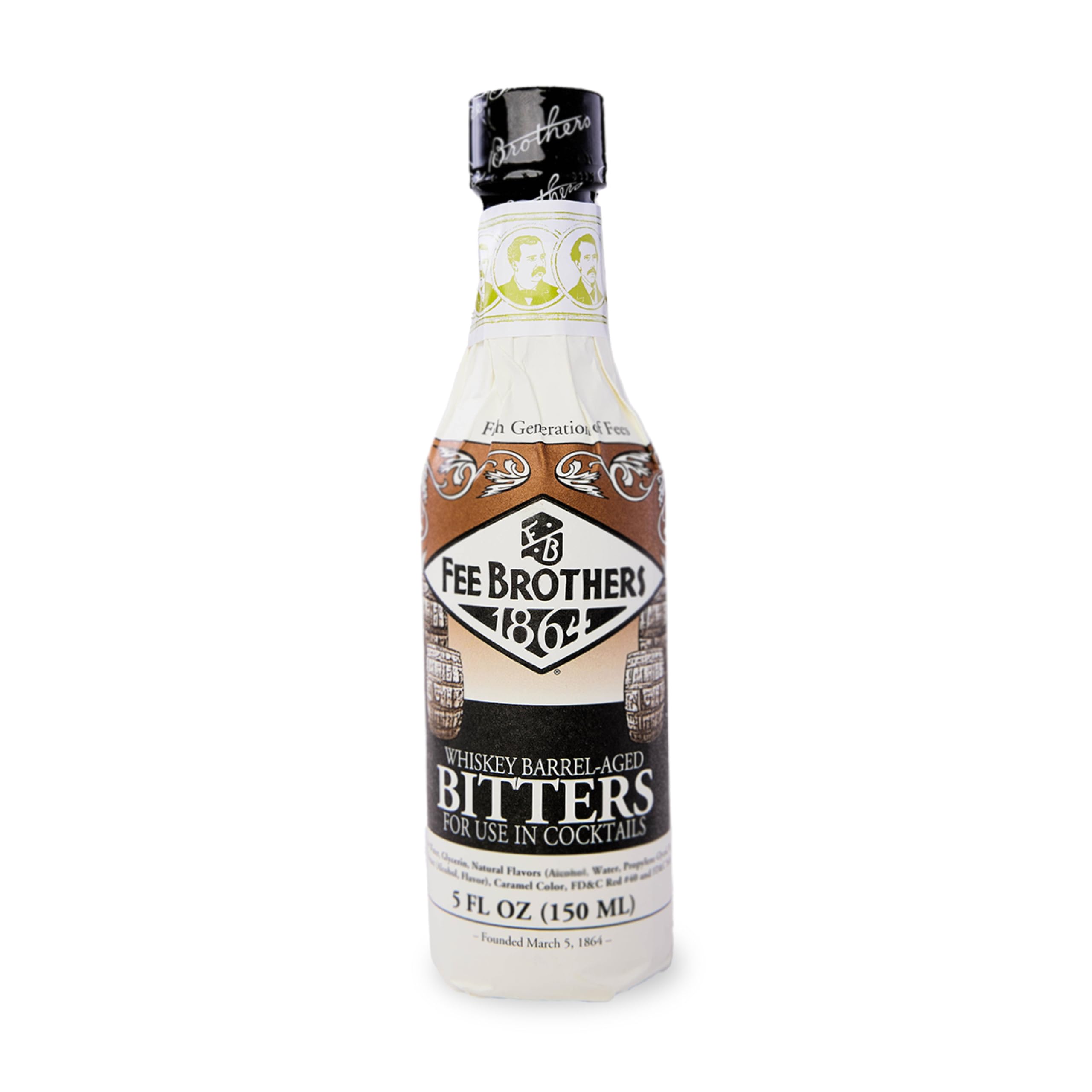Fee Brothers Whisky Barrel Aged Bitters – Vegan Cocktail Bitters, 15cl
