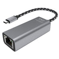 USB-C to Gigabit Ethernet Adapter – Metal RJ45 LAN Hub