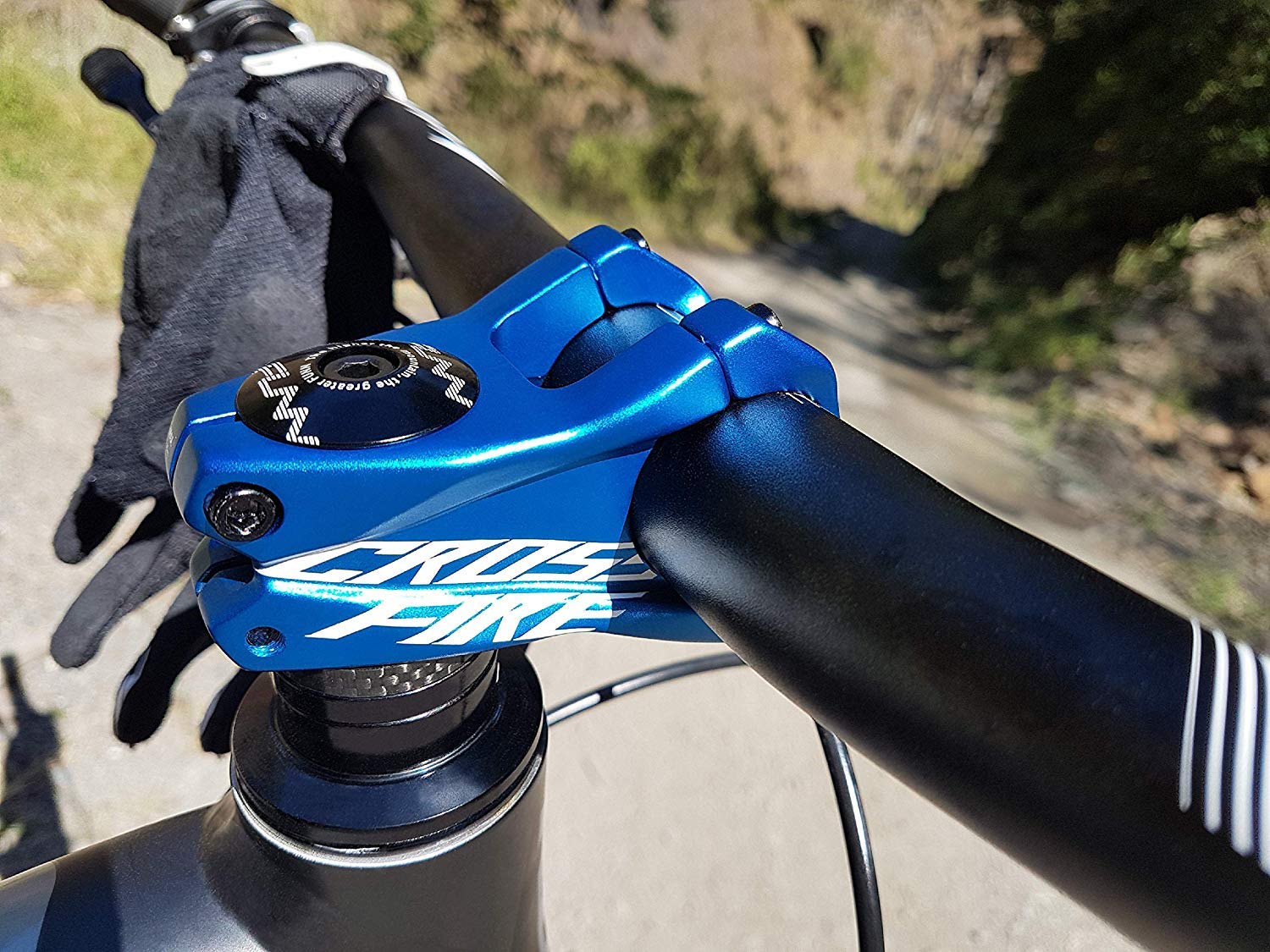 Funn Crossfire MTB Stem | 31.8mm Alloy Bike Stem for BMX & Enduro - 50mm