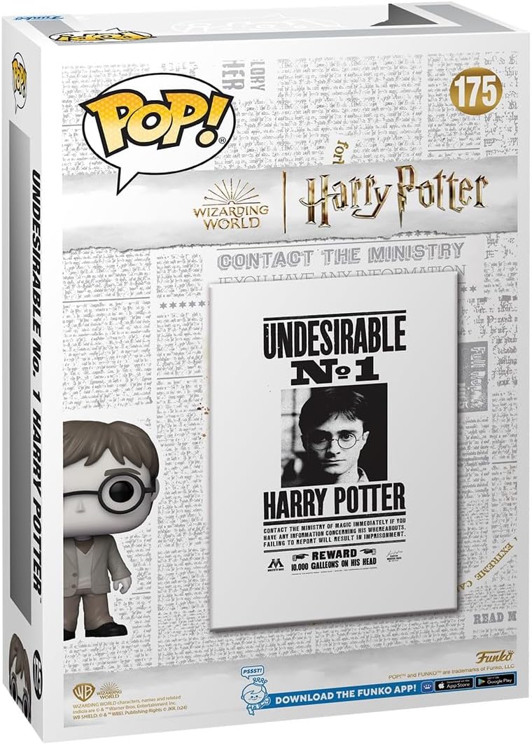 Funko Pop! Harry Potter Undesirable No. 1 Poster Cover Figure #175