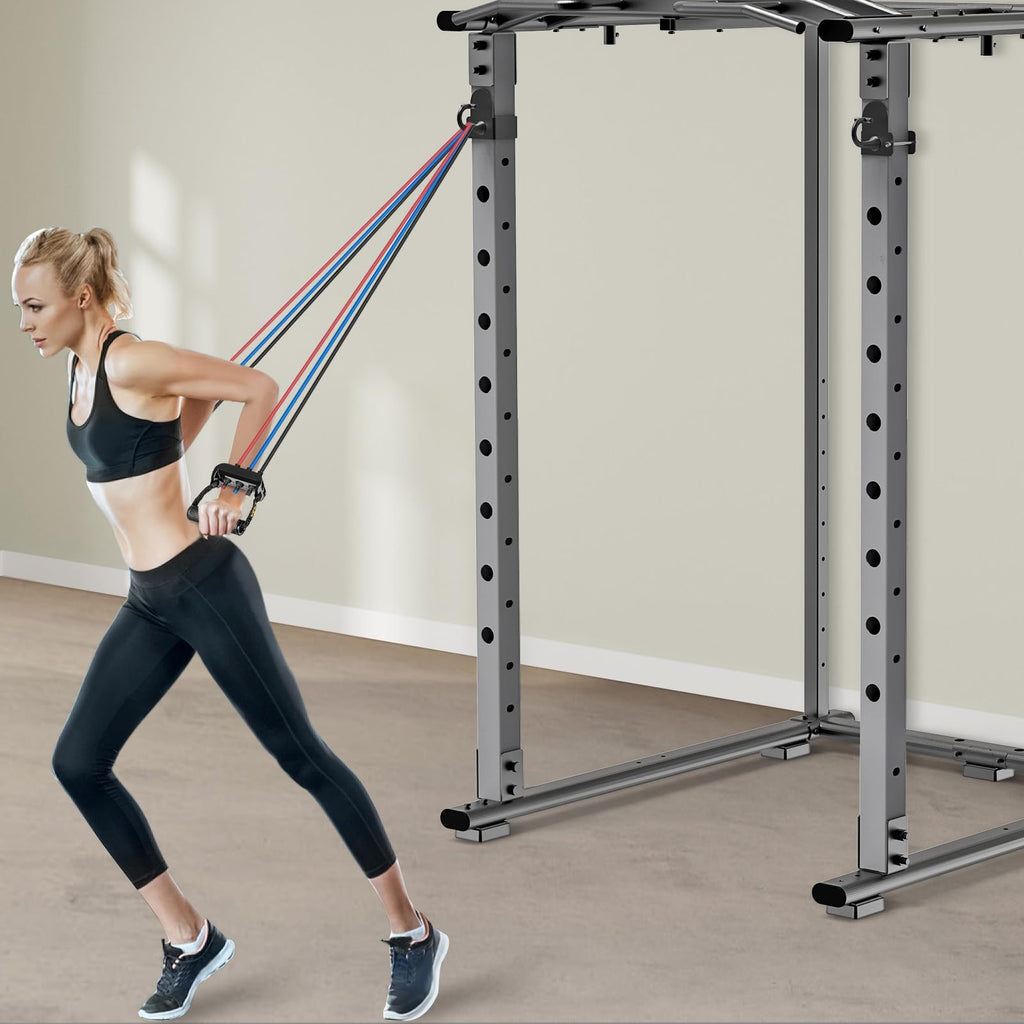 Kipika Resistance Band Anchors for 3x3 Power Rack - Heavy Duty Steel, 2 Pack