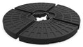 VOUNOT Parasol Base Weights | Set of 4 Round Sand or Water Filled Stands
