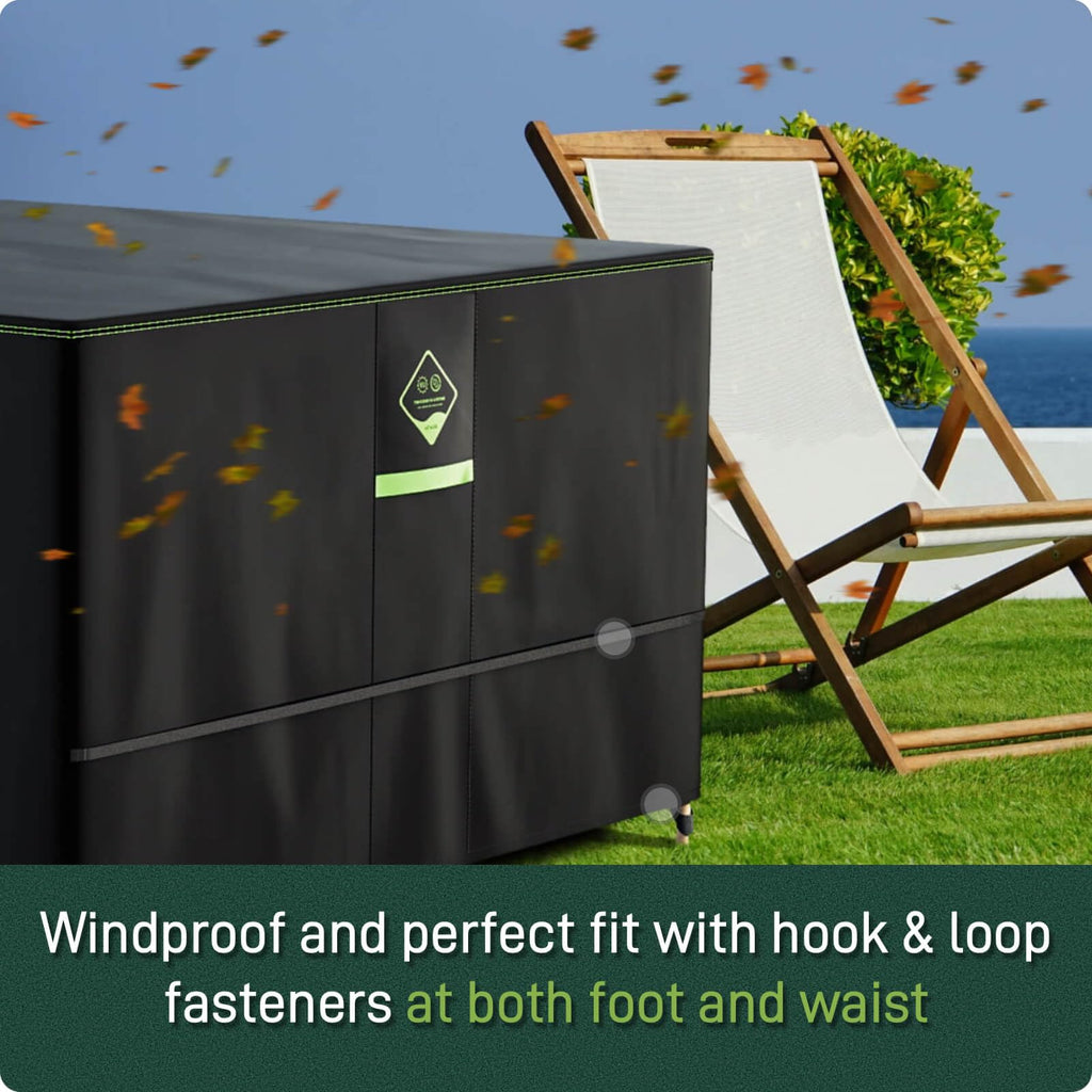 AWNIC L-Shaped Garden Sofa Cover | Waterproof AlicanTex Sectional Cover