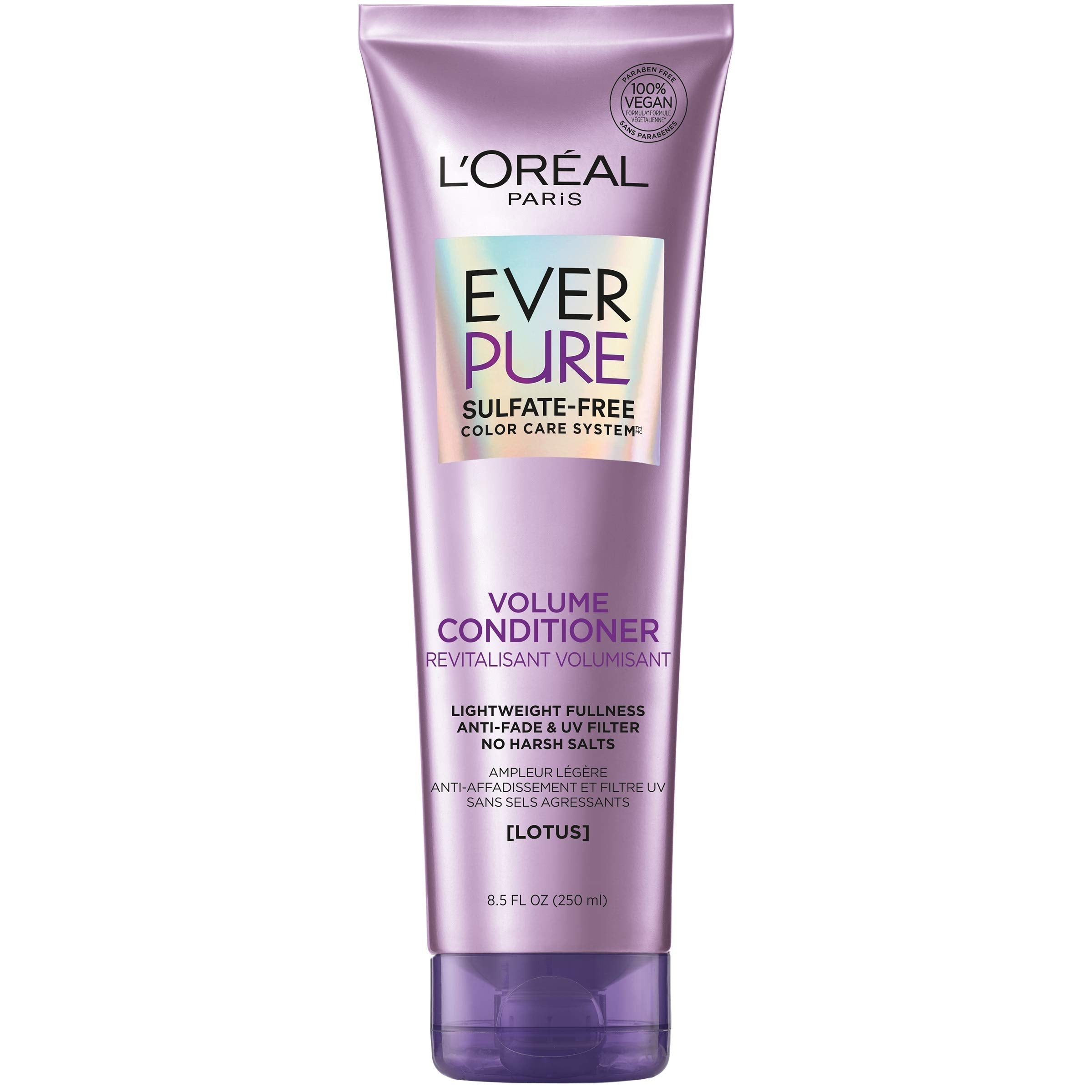 L'Oreal Paris EverPure Volumizing Conditioner for Fine Hair, 8.5 oz