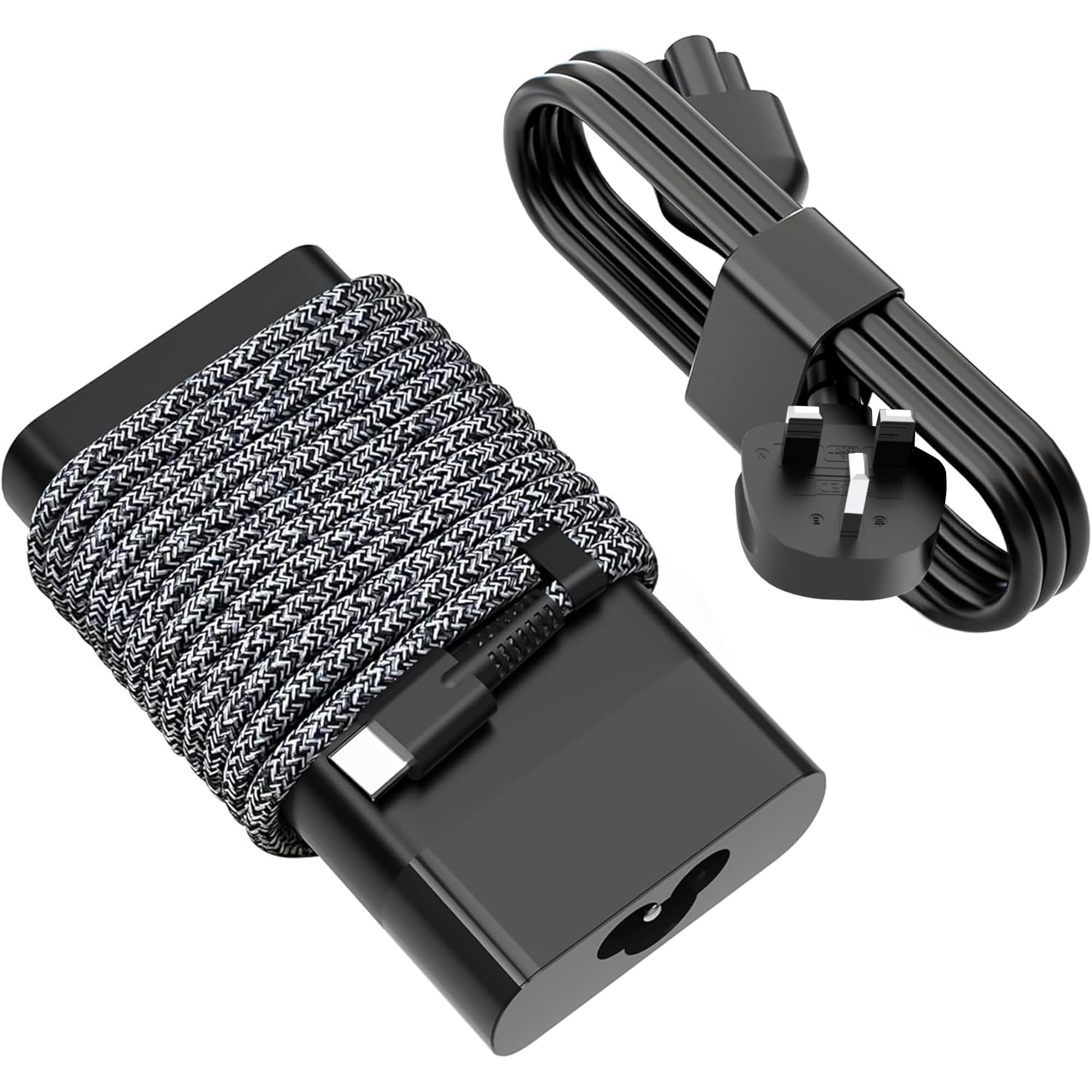 FUDCOCWN 65W USB C Slim Laptop Charger for HP Spectre, Envy & Elitebook