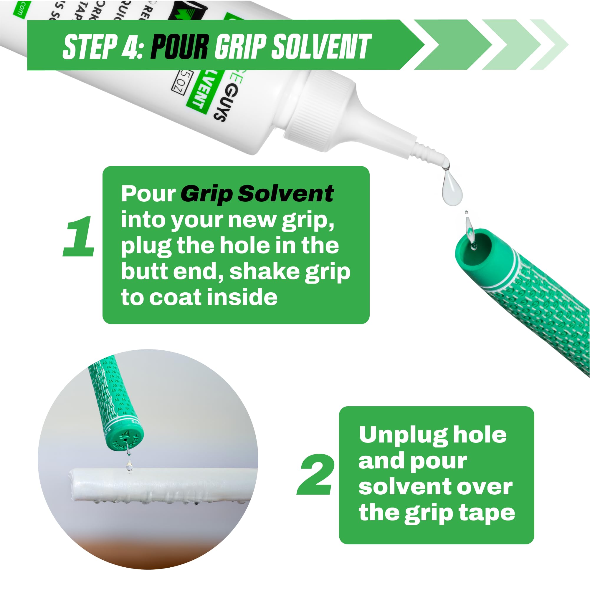 Wedge Guys Golf Grip Kit - Professional Club Regripping Set with Tape