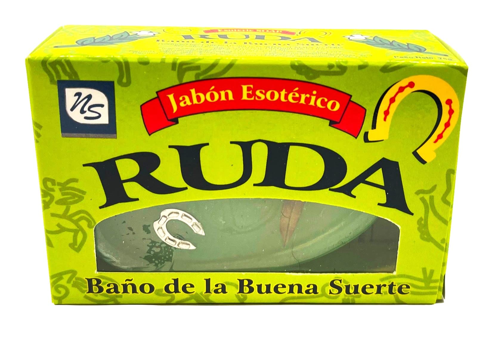 NS Nuestra Salud Jabon Esoterico Ruda – Garden Rue Soap for Good Luck