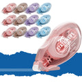 Stationery Island Glue Tape Roller – 12 Pack Double Sided Adhesive