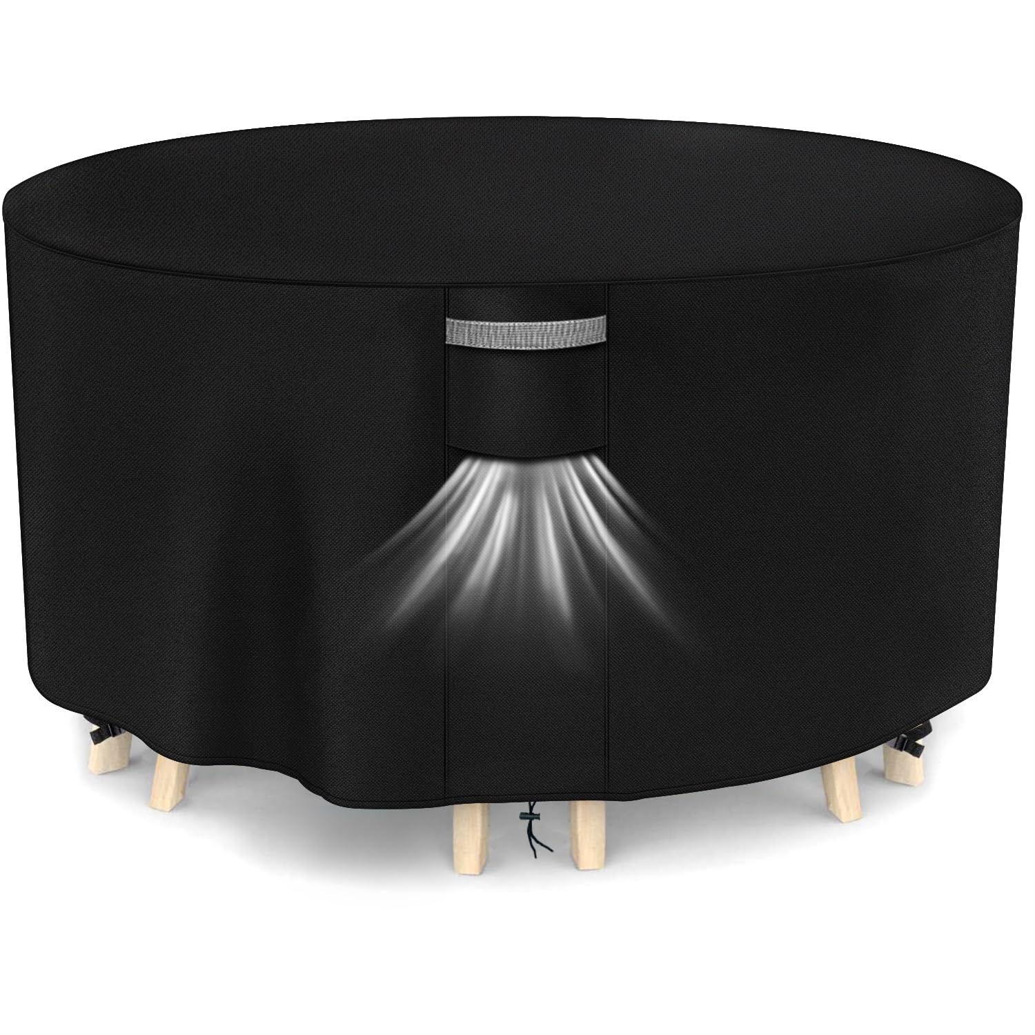 Dokon Round Garden Furniture Cover | 420D Oxford Waterproof Patio Set