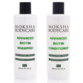 Moksha Biotin Hair Growth Shampoo and Conditioner Set with Rosemary Oil